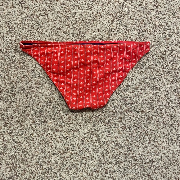 Hollister Red White and Blue Bikini Bottoms - Picture 2 of 4